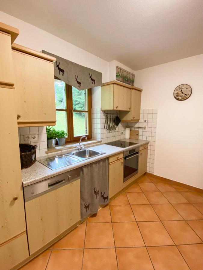 Gaestehaus Arnspitzblick Scharnitz Buitenkant foto
