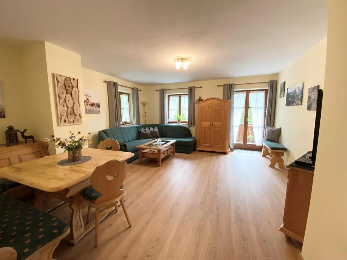 Gaestehaus Arnspitzblick Scharnitz Buitenkant foto